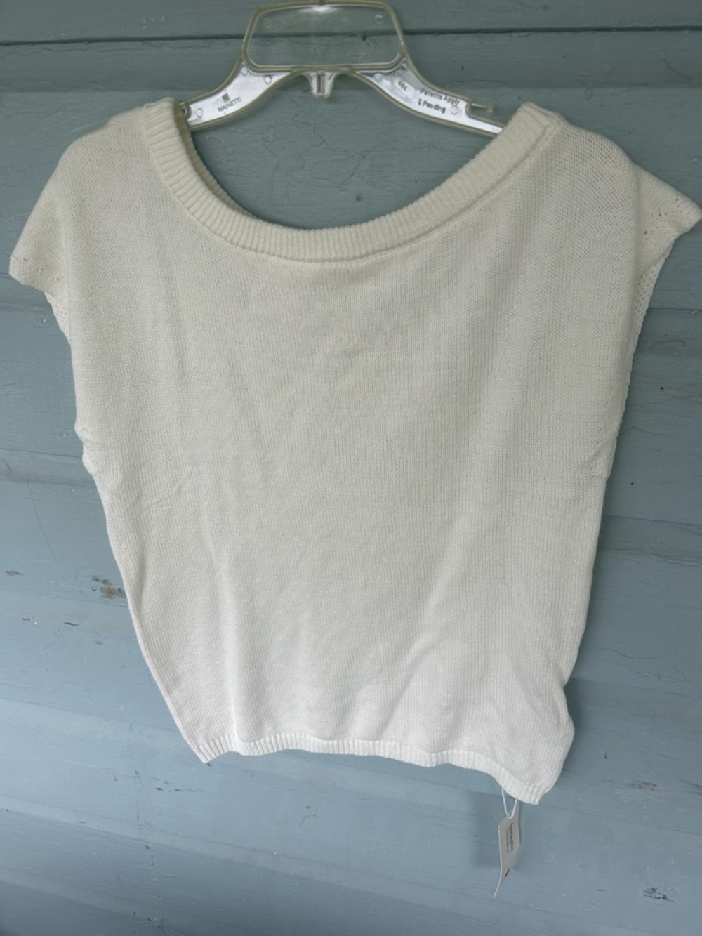 Saodimallsu Cap Sleeve, Crew Neck, Loose Fit, Knit Lightweight Sweater Pullover